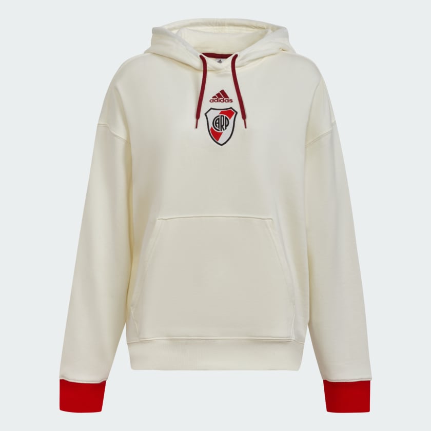 adidas Buzo con Capucha River Plate Blanco adidas Argentina