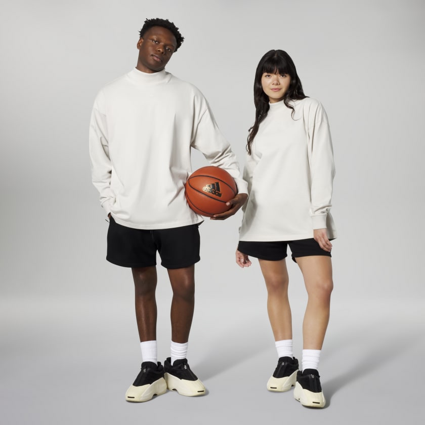 adidas Basketball Long Sleeve Tee - Grey | adidas Malaysia