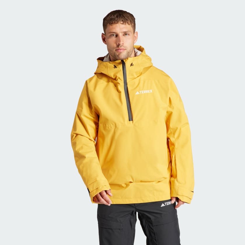 adidas Terrex Xperior 2L Lined RAIN.RDY Anorak Yellow adidas