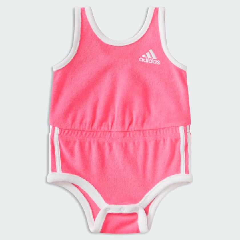 adidas INF TERRY CLOTH ROMPER Pink Free Shipping with adiClub adidas US