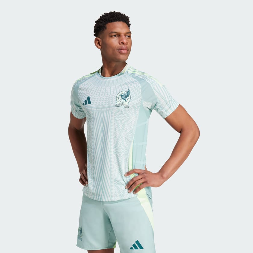 adidas Jersey Visitante Authentic Seleccion Nacional de Mexico 24 Verde adidas Mexico