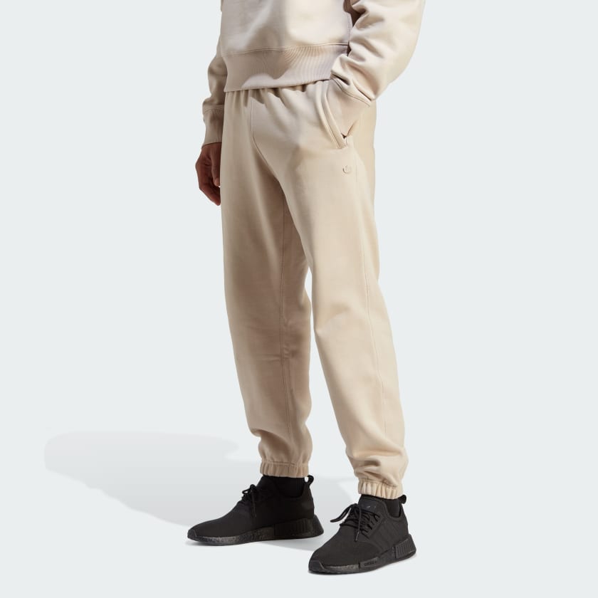 Adidas cream joggers hot sale
