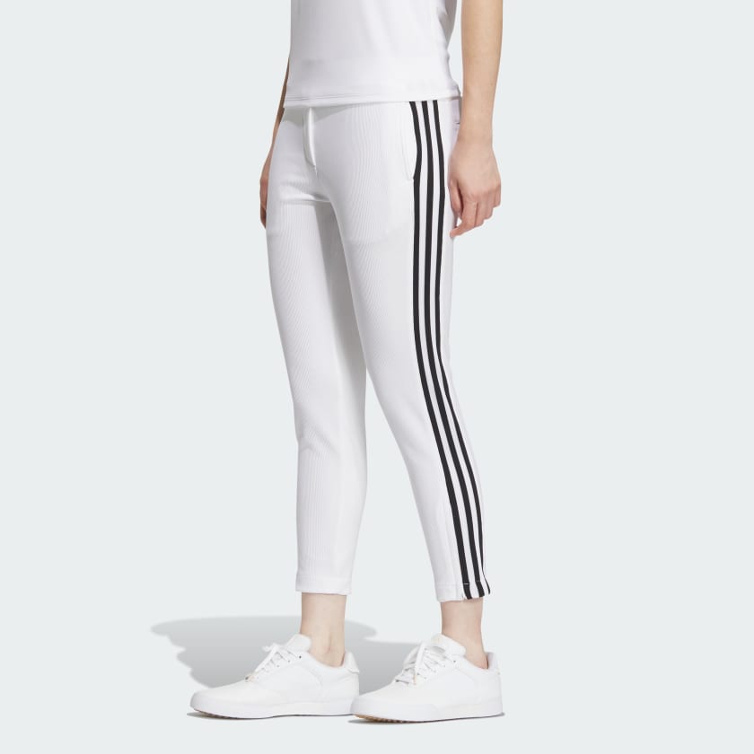 adidas AEROREADY 3 Stripes Slim 7 8 Pants White adidas Thailand