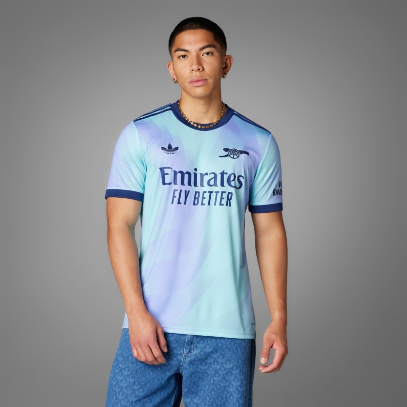 adidas Arsenal 24 25 Third Jersey Blue adidas Deutschland