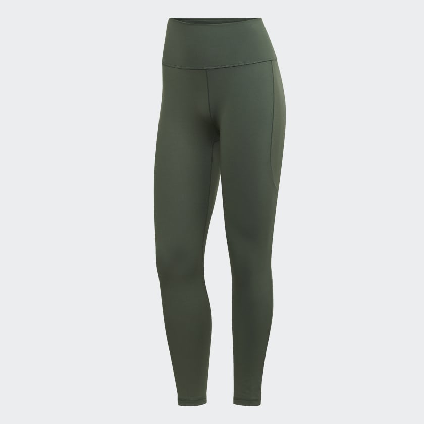 Green Yoga Studio 7 8 Training Leggings adidas Canada