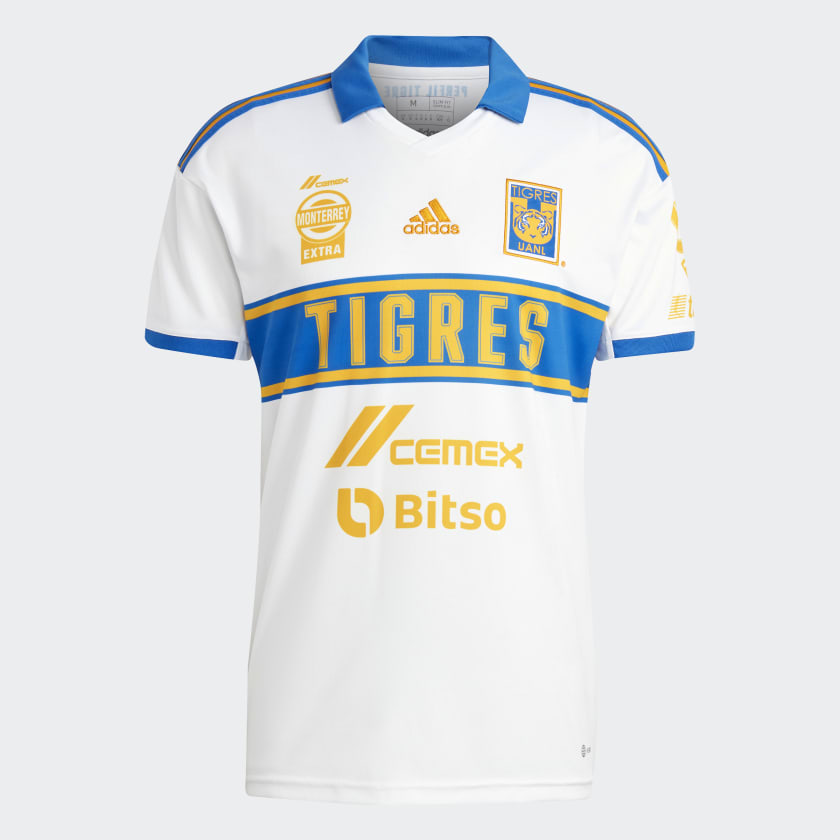TIGRES サッカーシャツ adidas 3色セット Officially Licensed Adidas Tigres UANL Third Jersey 2023 XL