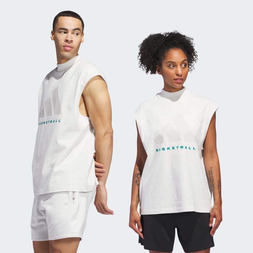 T shirt sans manche adidas clearance