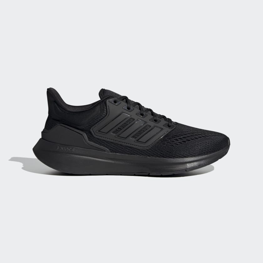 Adidas black flat shoes online
