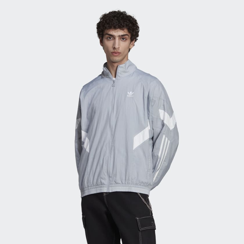 adidas Rekive Track Jacket Grey adidas India