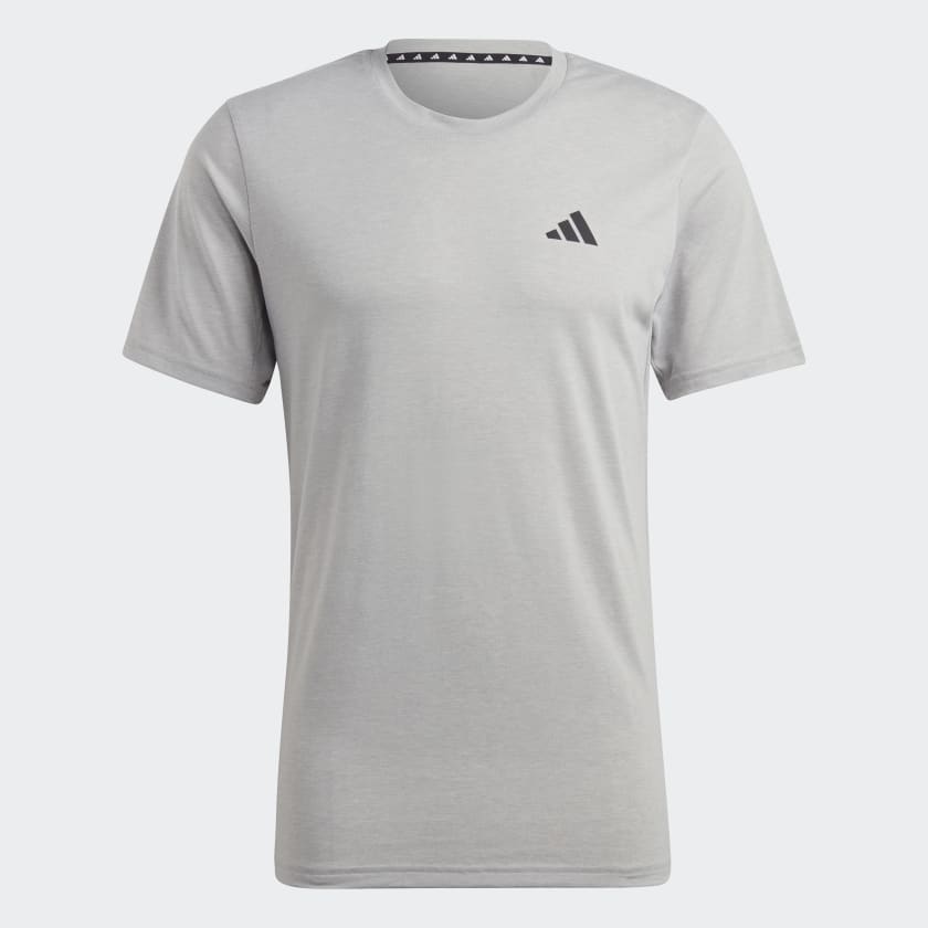 adidas Train Essentials Feelready Training Tee - Grey | Free