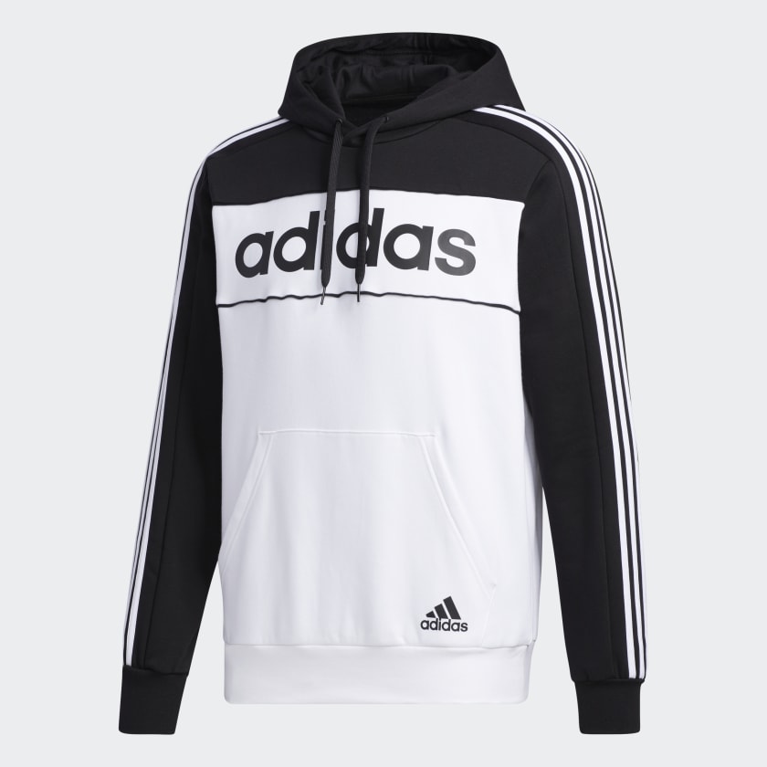 adidas Essentials Hooded Sweatshirt Black adidas New Zealand
