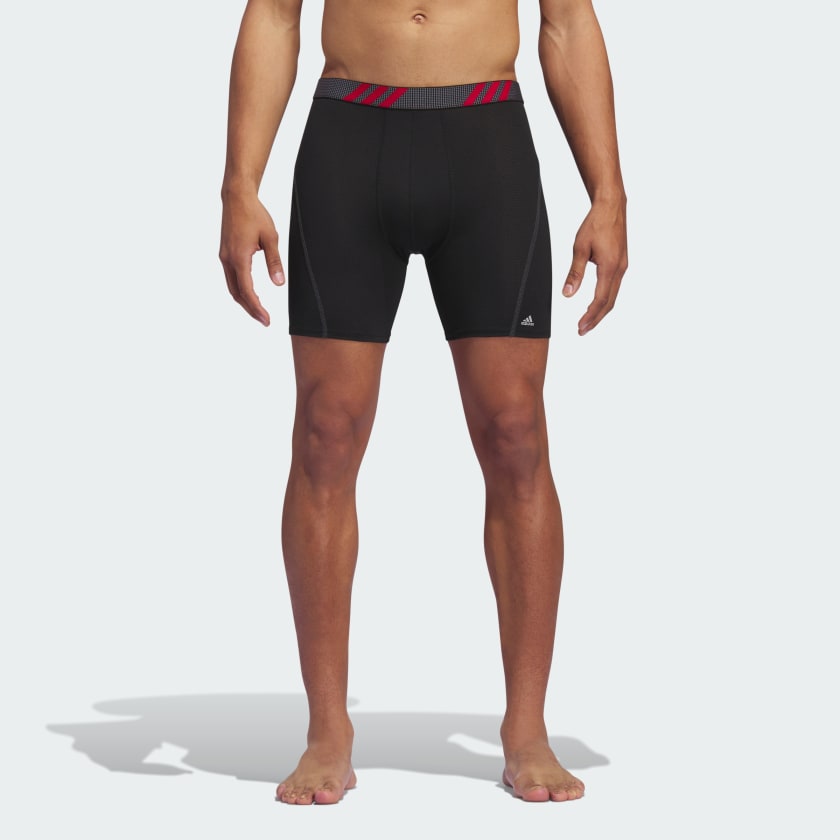 adidas Men's Sport Performance Mesh Long Boxer Brief Underwear (3-Pack) -  ShopStyle