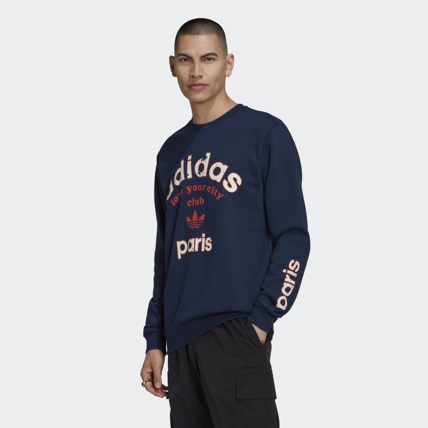Felpa college deals adidas