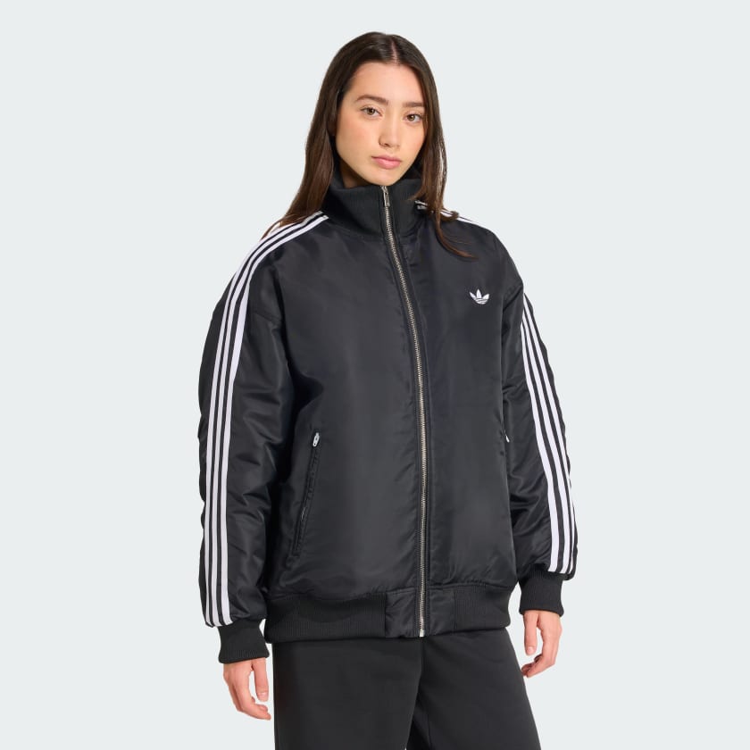 アウターその他 ADIDAS Oversized bomber jacket black JI5725 Adidas Fashion Oversized Bomber Jacket | Apparel » Buy