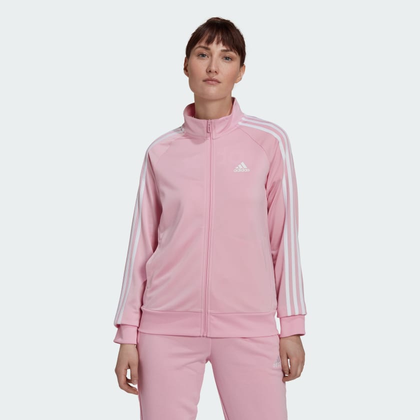 Jaqueta adidas track shop top off white