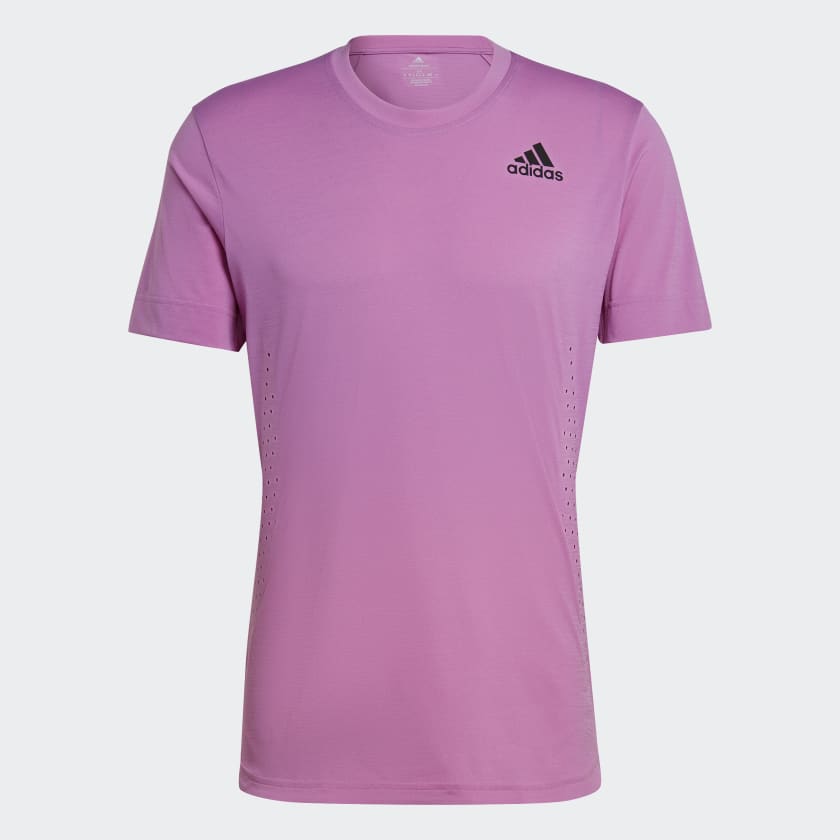 Tennis New York FreeLift Tee Purple Free Shipping with adiClub adidas US