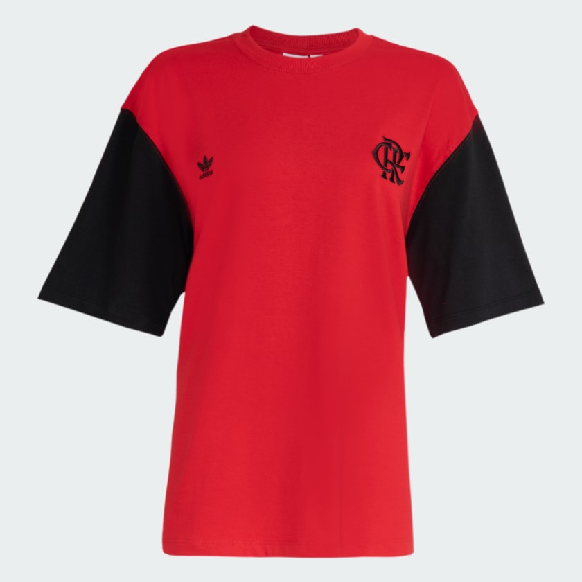Camiseta Originals Flamengo Feminina 23 Vermelho adidas adidas Brasil