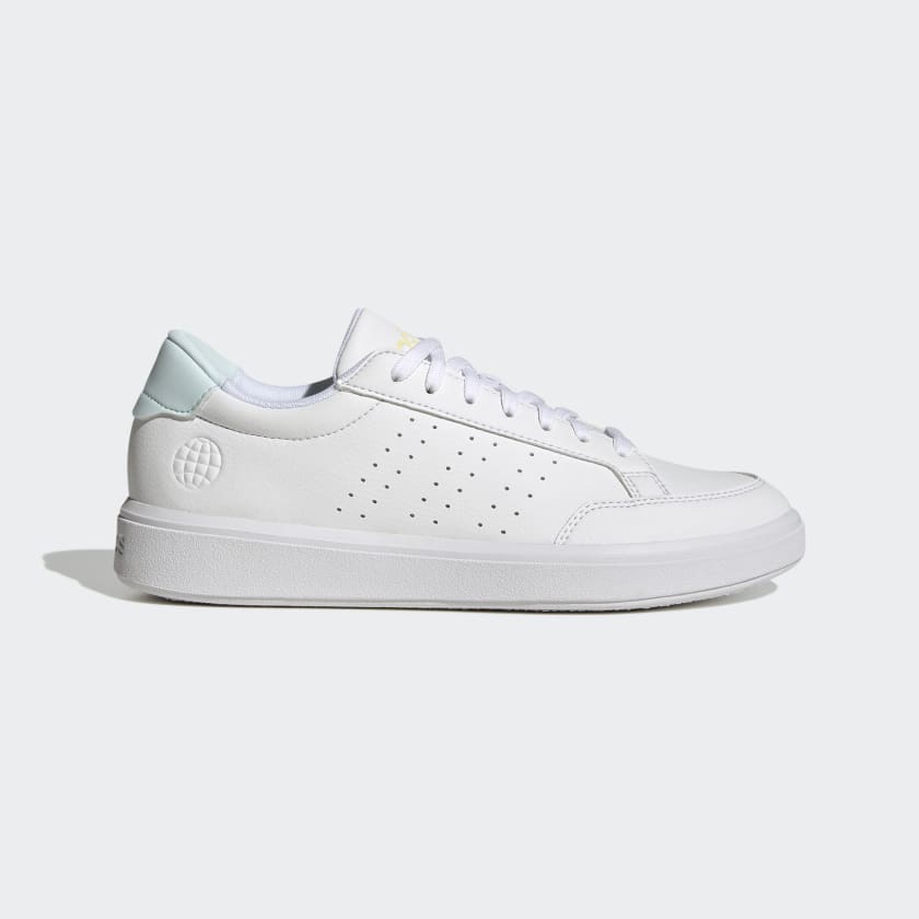 adidas Nova Court Lifestyle Vegan Schoenen wit adidas Belgium