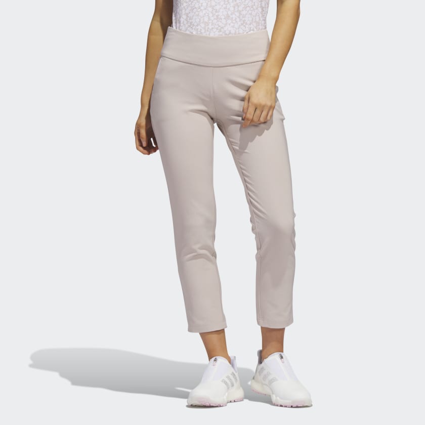 adidas Golf Ultimate 365 3stripe tapered trousers in grey  ASOS