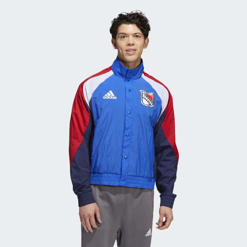 Adidas Rangers Reverse Retro 2022 Snap Button Jacket