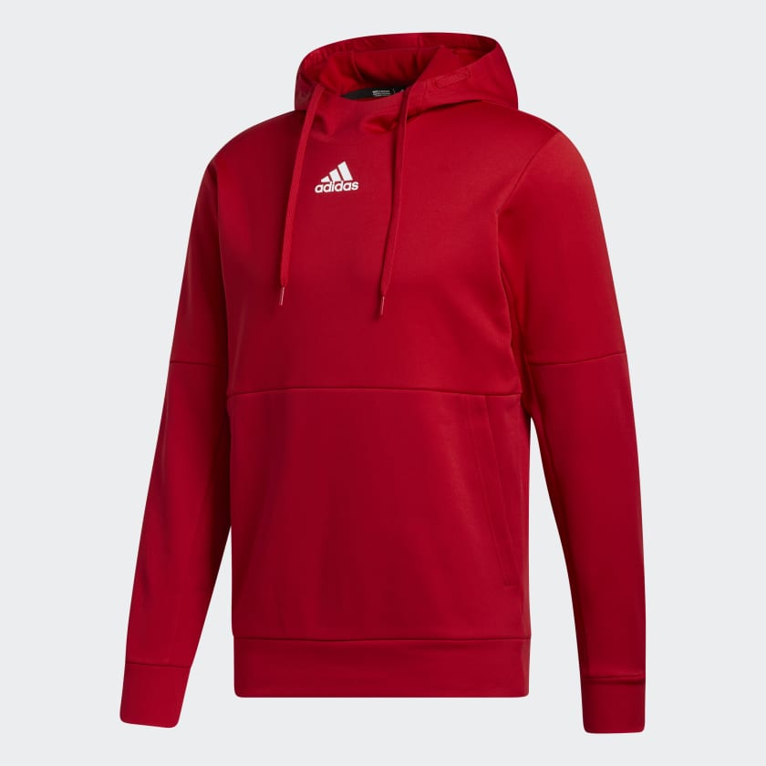 Adidas men's team issue fleece pullover hoodie online