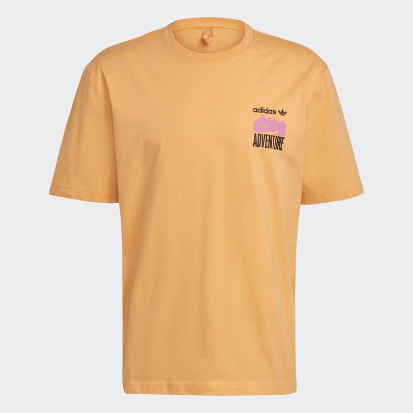 adidas back print tee