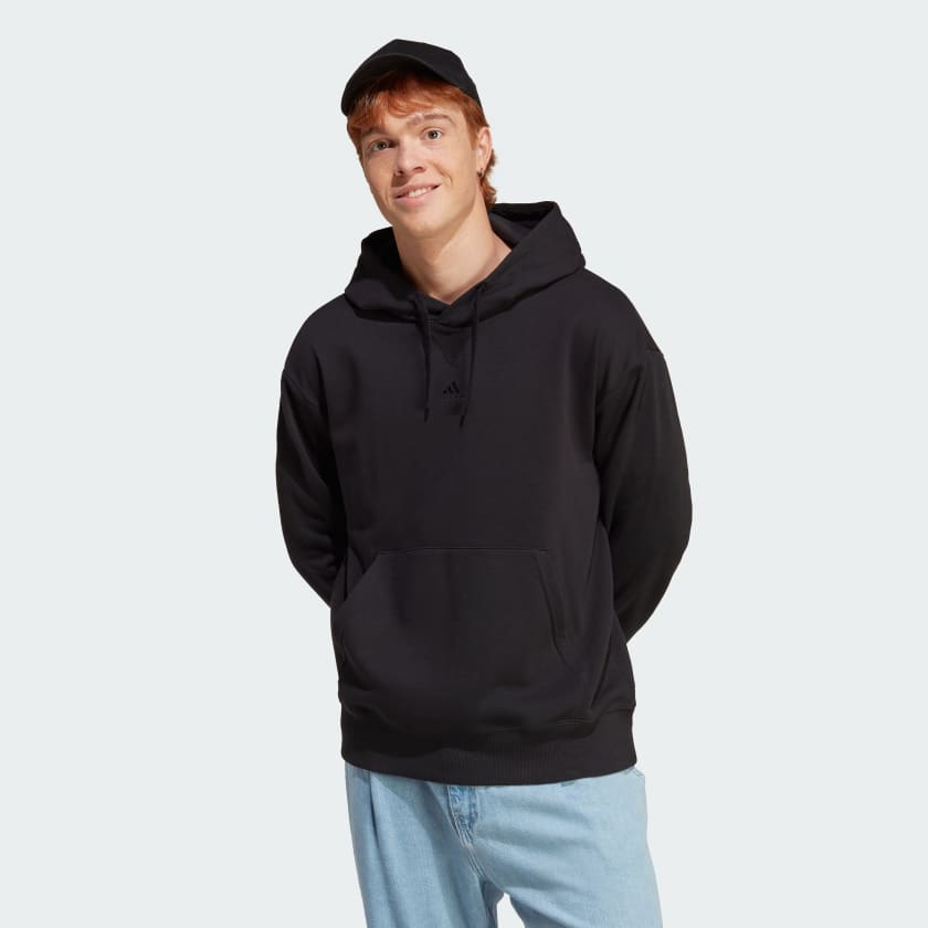 Poleron adidas shop negro hombre