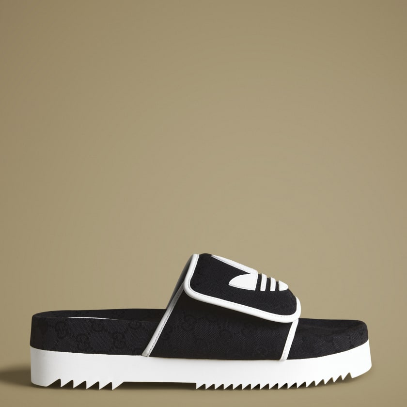 adidas x Gucci men's slide sandal - Black | adidas Australia