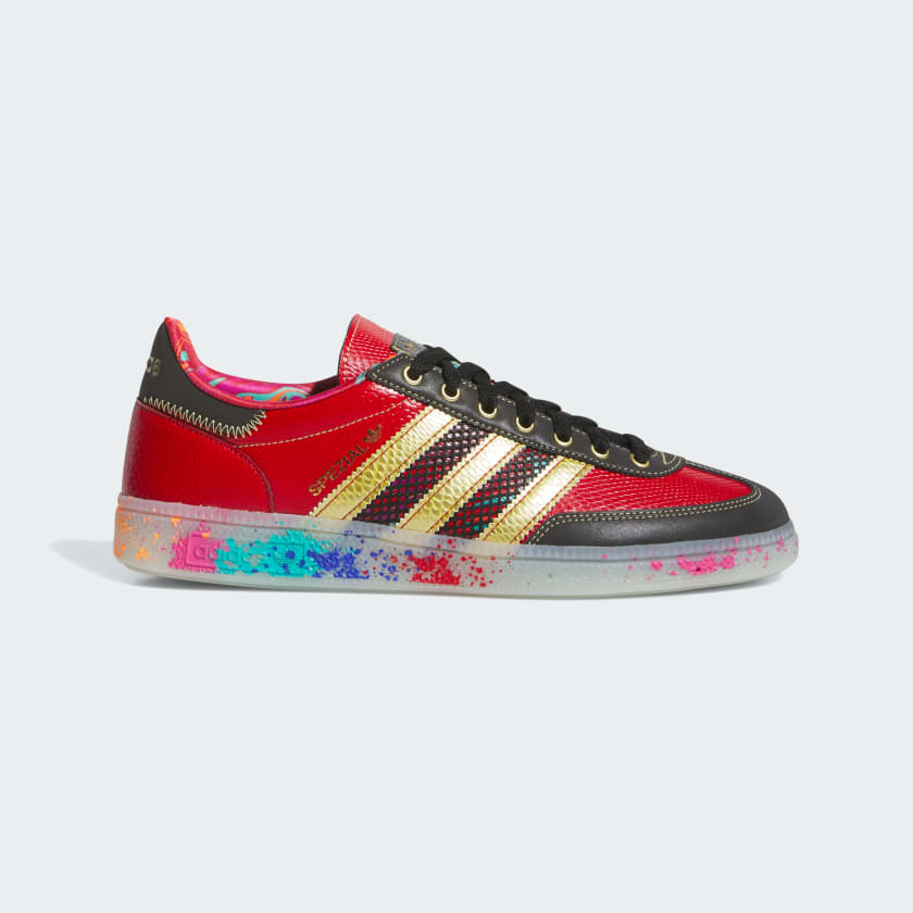 Adidas spezial handball red hot sale