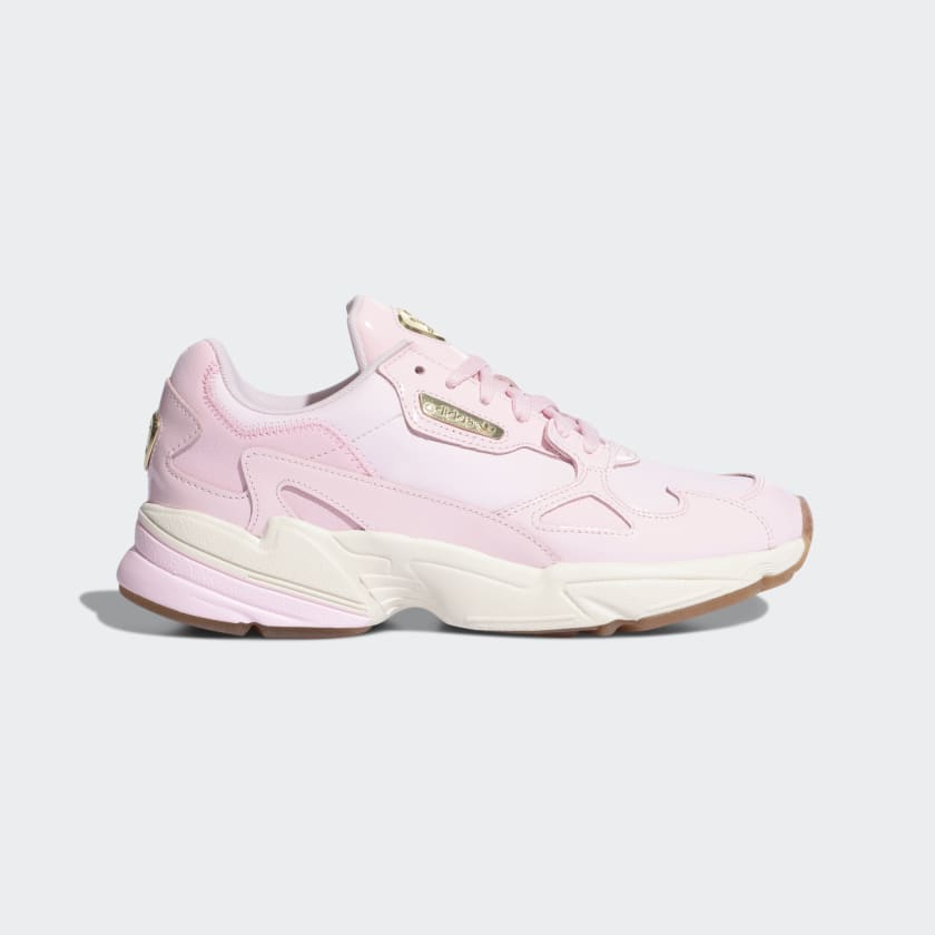 Pink adidas falcon hot sale