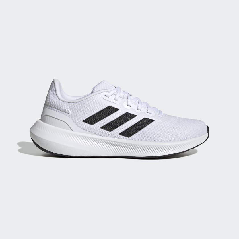 adidas RunFalcon Wide 3 Running Shoes - White | Women's Running | adidas US