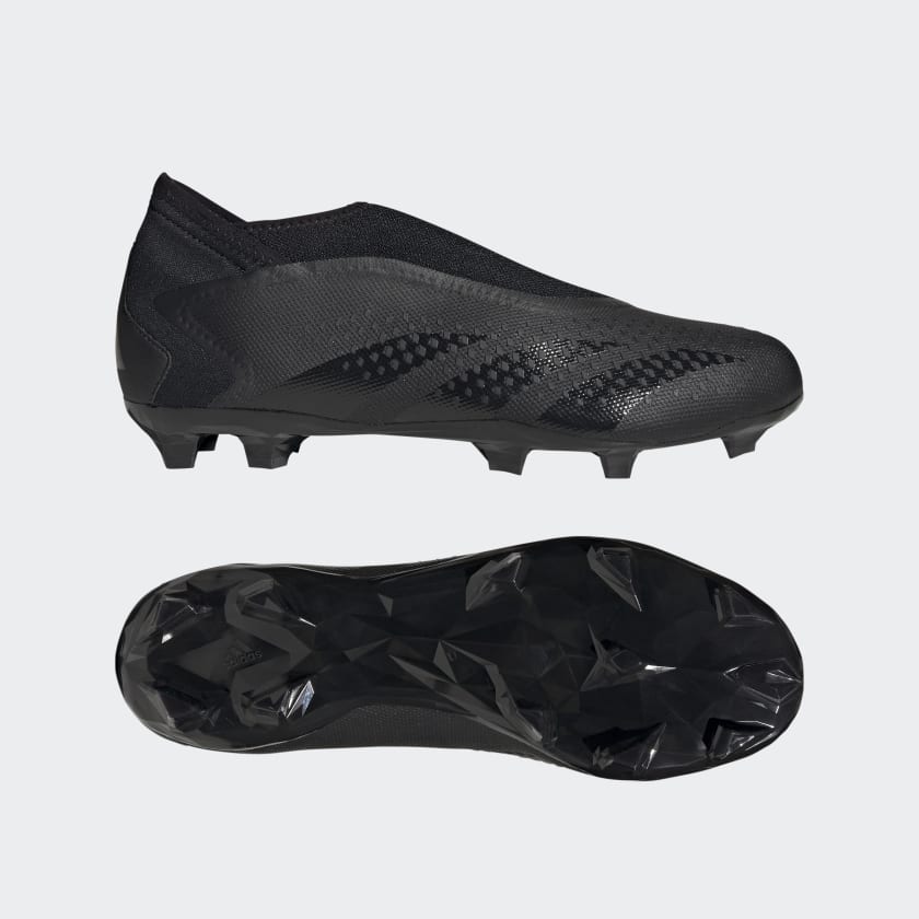 Predator Accuracy.3 Veterloze Firm Ground Voetbalschoenen - Zwart | adidas Officiële Shop