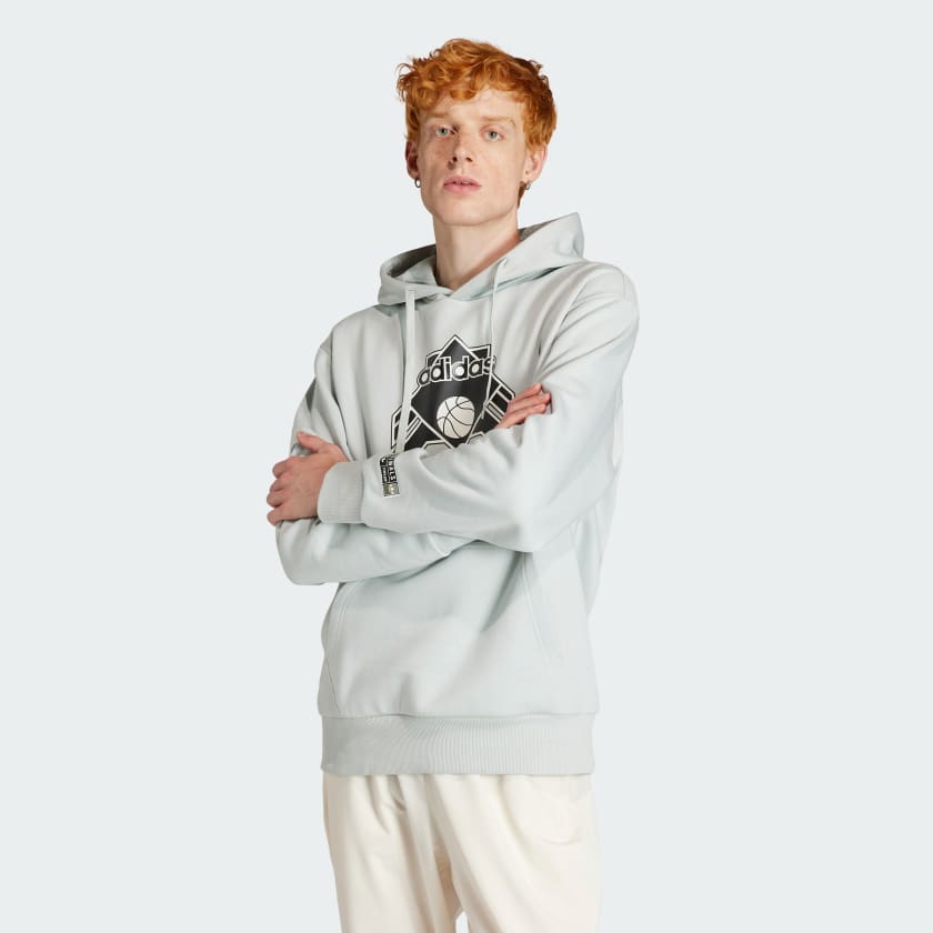 adidas Graphic Hoodie Grijs adidas Offici le Shop