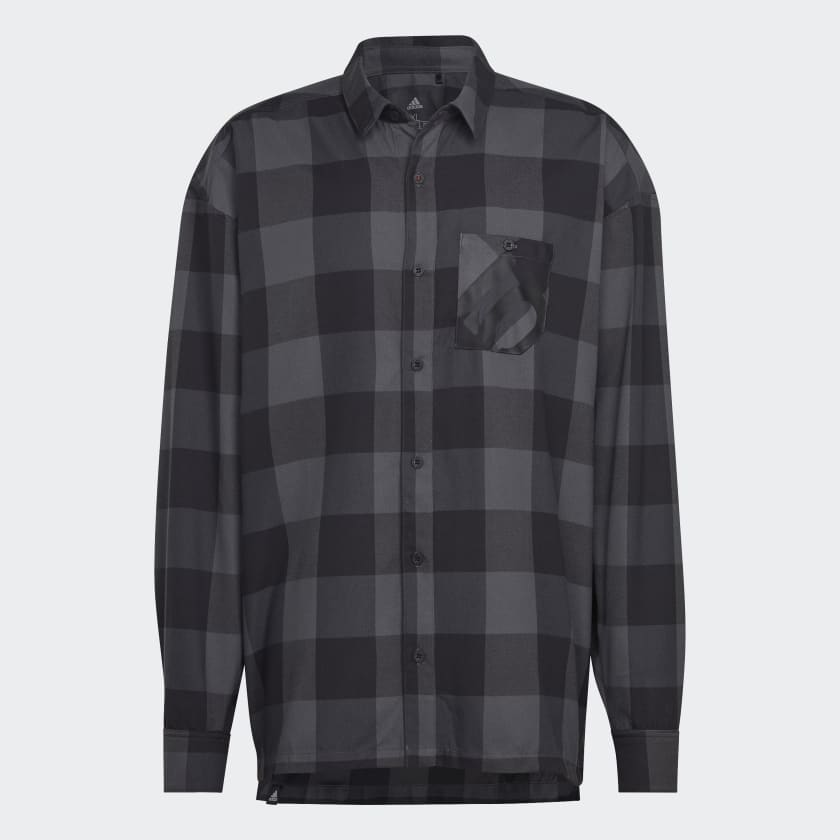 Adidas flannel cheap