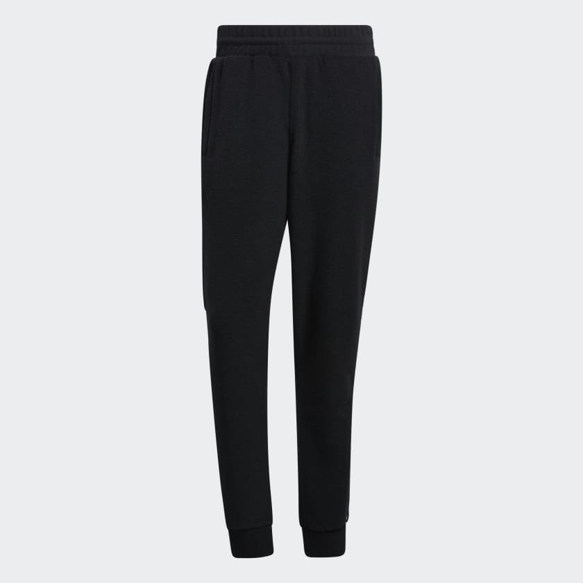 adidas Comfort 3-Stripes Sweat Pants - Black