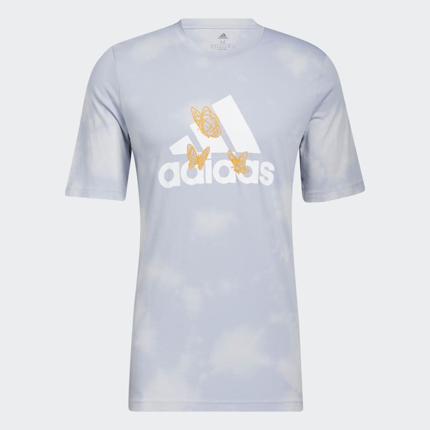 adidas Summer Madness Badge of Sport Graphic T Shirt Grey adidas UK