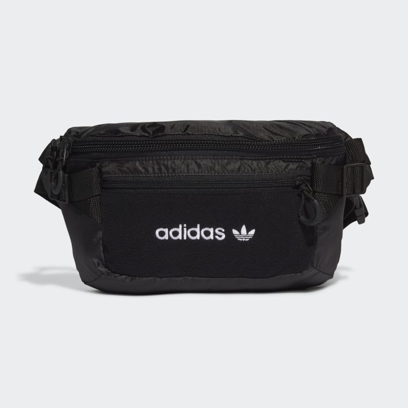 adidas Premium Essentials Waist Bag - Black | adidas Canada