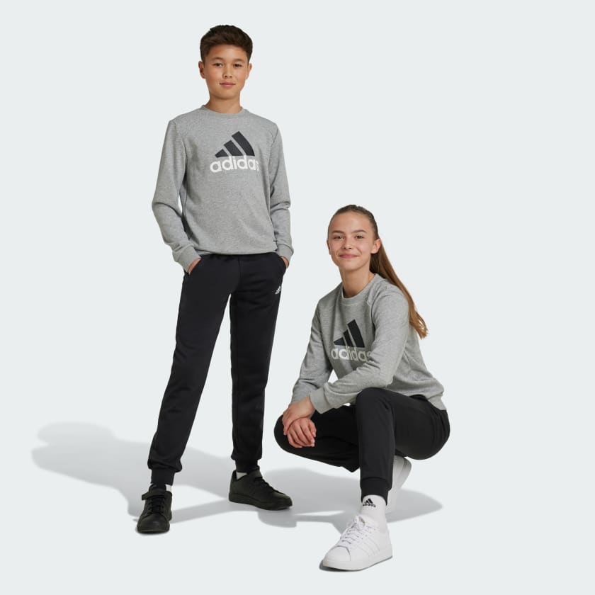 Boys grey adidas joggers 2025
