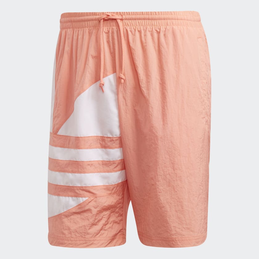 adidas Big Trefoil Track Shorts Orange adidas Malaysia