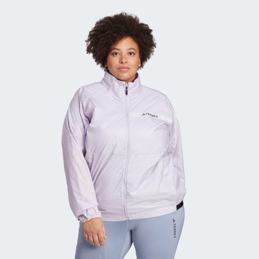 adidas Terrex Multi Windbreaker Plus Size Purple adidas Ireland