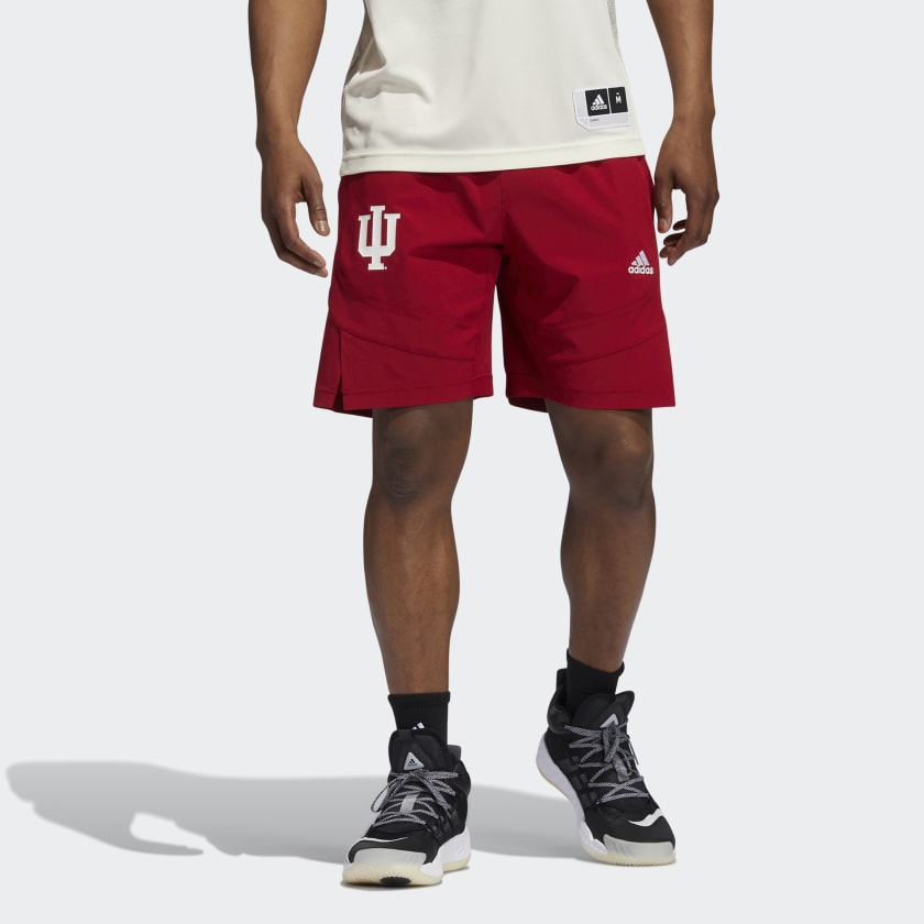 adidas Hoosiers NCAA Swingman Shorts - Red, men basketball