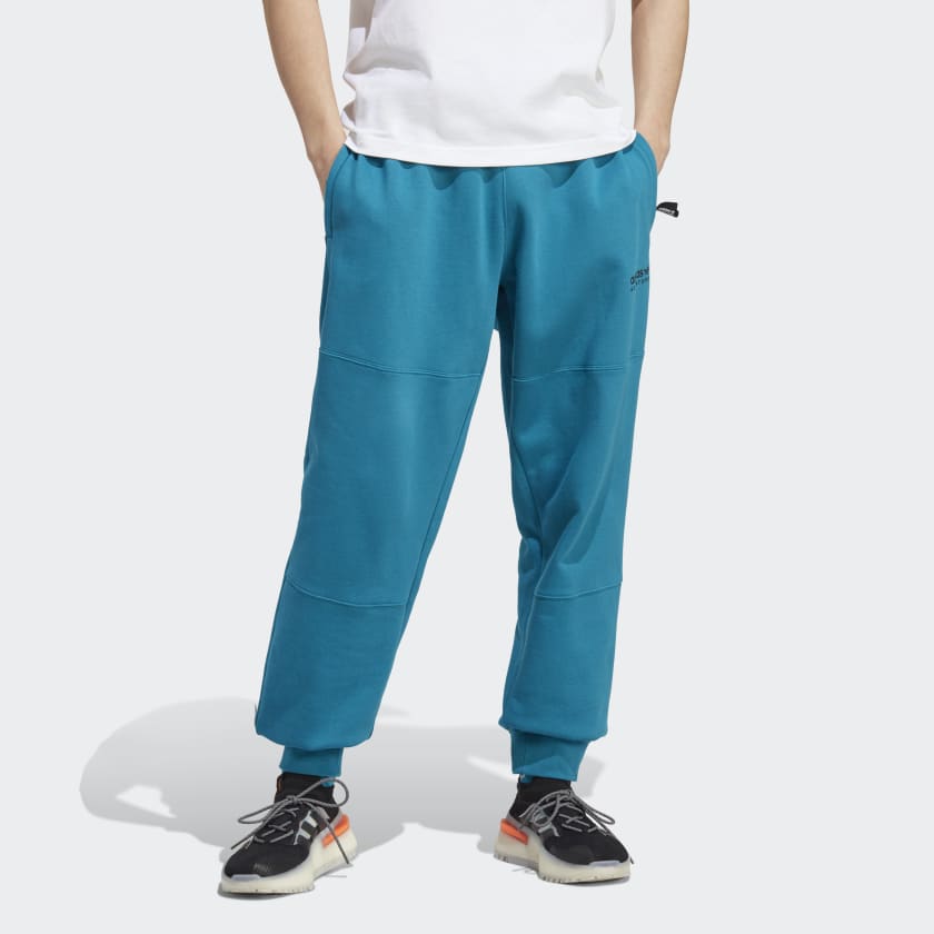 Teal adidas joggers sale