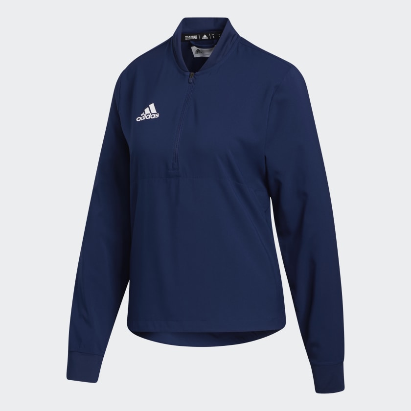 Sweatshirt Under Zip US Lights adidas - adidas the Training Blue Long Sleeve | 1/4 Women\'s |