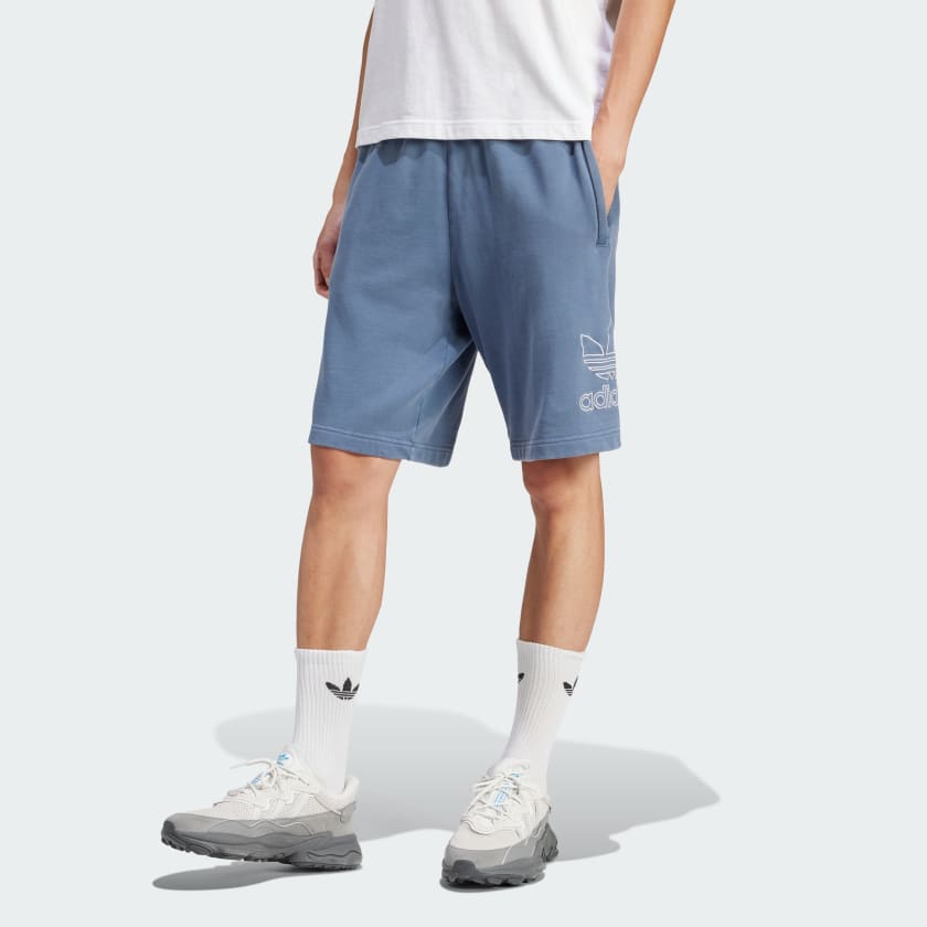 adidas Adicolor Outline Trefoil Shorts Blau adidas Deutschland