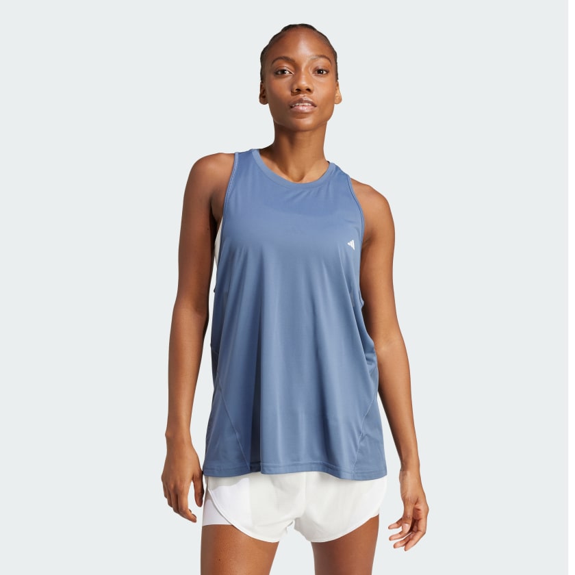 Adidas sleeveless training top outlet