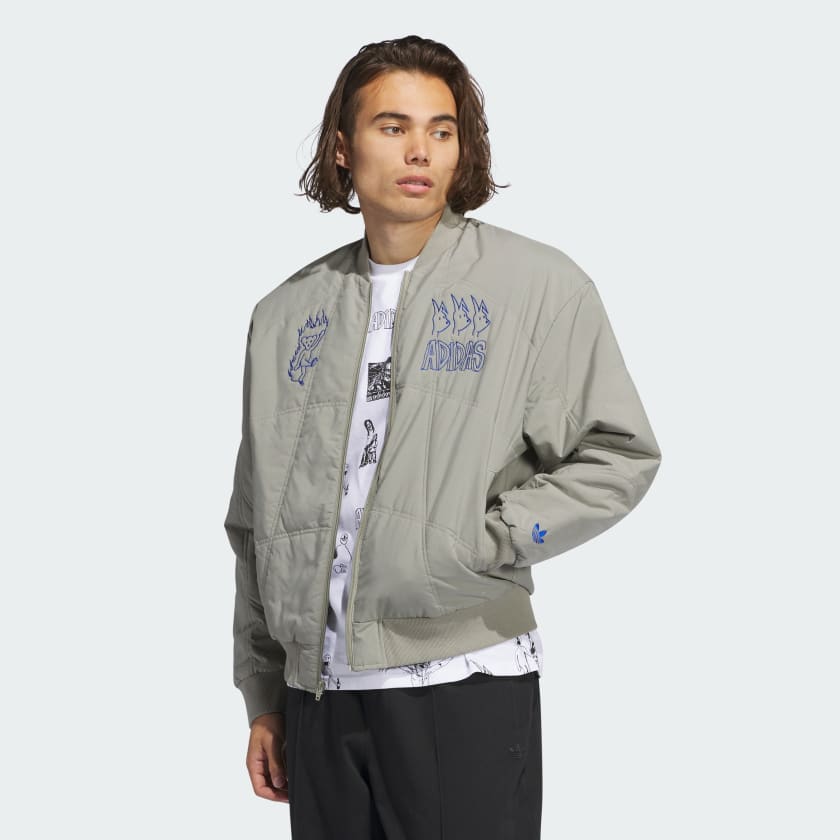 adidas Dill Copa Quilted Jacket Green Free Shipping with adiClub adidas US