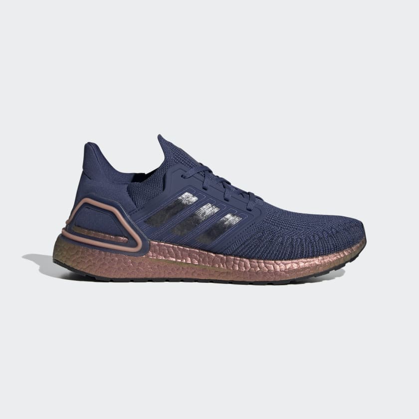 Adidas ultra boost deals blue and gold