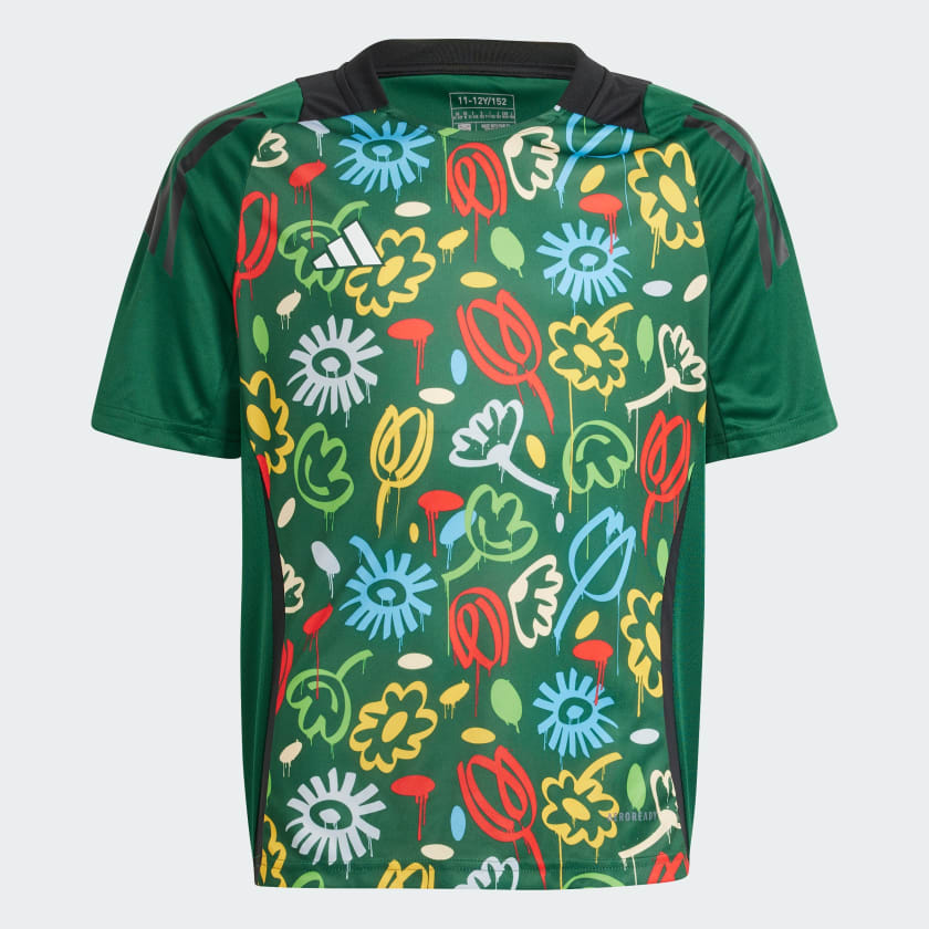 Green adidas jersey hot sale