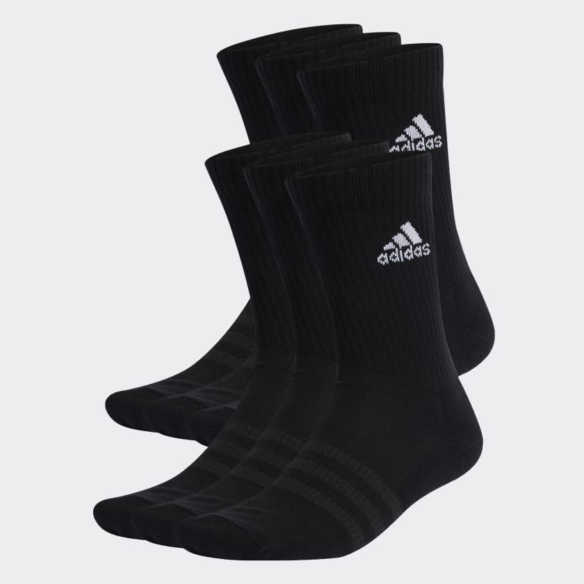 Meesterschap Toevallig aankunnen adidas Gevoerde Sportswear Sokken 6 Paar - zwart | adidas Belgium