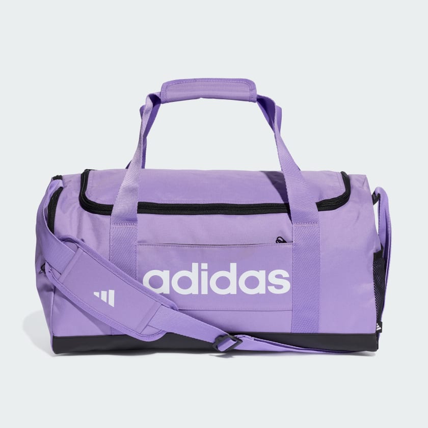 Purple adidas gym bag deals